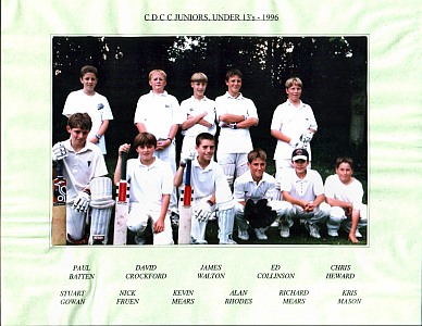 Juniors U13 1996